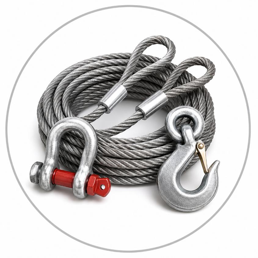 Dây cáp và phụ kiện nâng hạ, đa dạng tải trọng